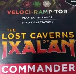 MTG Lost Caverns of Ixalan - Veloci-Ramp-Tor Commander Deck | Precon | Magic - Image 3