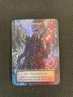 Sorcery Contested Realm Beta Battlemage Foil NM - Image 1