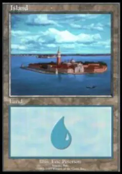 1x Island - Venezia Light Play MTG Magic - Kid Icarus - - Image 1