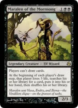 1x Maralen of the Mornsong Light Play MTG Magic - Kid Icarus - - Image 1
