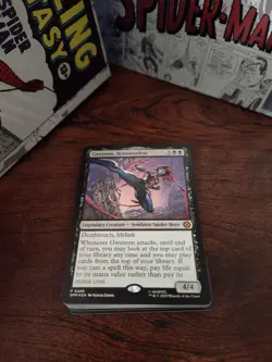 2025 Magic MTG Marvel's Spider-Man Gift Promo Gwenom, Remorseless Foil SPM 0286 - Image 3