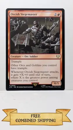 Orcish Siegemaster Commander: the Lord of the Rings: Tales of Middle-Earth... - Image 1