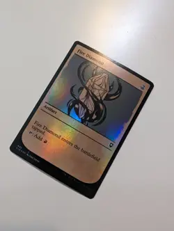 MTG - Fire Diamond (Showcase Foil) - Baldur's Gate NM/M Condition - Image 2