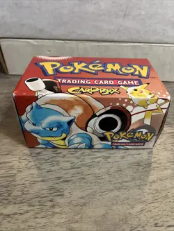 Vintage Pokemon Original Trading Card box 1999 WOTC WOC08321 No Cards - Image 1