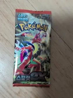 Pokemon Card Scarlet ex sv1S NEW SEALED Korean Booster Pack (Scarlet & Violet) - Image 1