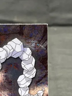 2000 Topps Pokemon Tv Animation Edition Foil Card #95 Onix Blue Label NM - Image 3