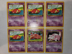 pokemon slowpoke 67/82 Team Rocket - 73/111 Neo Genesis - 95/132 Gym Heroes (6) - Image 1