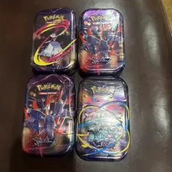 Pokemon TCG Mega Evolutions Mini Tin Lot 4 Sealed New - Image 1