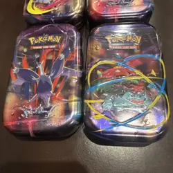 Pokemon TCG Mega Evolutions Mini Tin Lot 4 Sealed New - Image 2