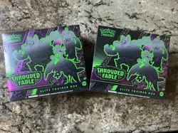 Pokemon Shrouded Fable Elite Trainer Boxes Lot of Two (2) - Image 1