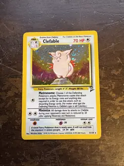 Clefable - Pokemon Base Set 2 - 5/130 - Holo Rare - Image 1