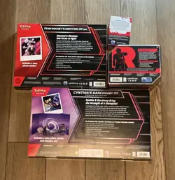 Pokemon Lot Mewtwo Tin, Cynthia’s Garchomp Ex Box, Mewtwo Ex Box and DR Bundle - Image 2