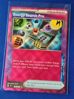 Energy Search Pro 176/191 SV08: Surging Sparks Pokemon Holo NM/M - Image 1