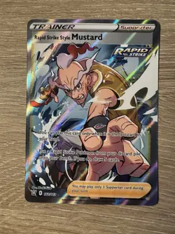 Pokemon - Rapid Strike Style Mustard - Battle Styles - Ultra Rare - 162/163 - Image 1