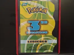 Pokemon Topps Die Cut Ludicolo Embossed Excellent Condition Rare 6 of 18 - Image 2