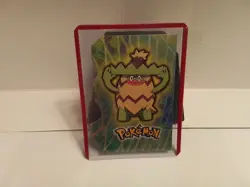 Pokemon Topps Die Cut Ludicolo Embossed Excellent Condition Rare 6 of 18 - Image 3