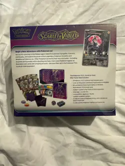 Pokemon Scarlet and Violet Base Set Elite Trainer Box ETB (Purple) New/Sealed - Image 3
