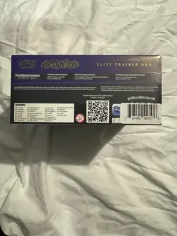 Pokemon Scarlet and Violet Base Set Elite Trainer Box ETB (Purple) New/Sealed - Image 5