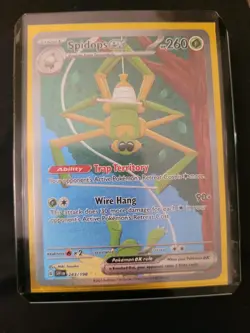 Pokemon TCG Spidops EX 243/198 Illustration Scarlet & Violet Base Set - Image 1