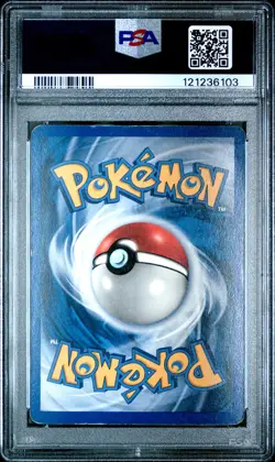 2002 POKEMON LEGENDARY COLLECTION #4 DARK BLASTOISE-REVERSE FOIL PSA 3 - Image 2