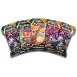 4X Pokemon TCG: Darkness Ablaze Sleeved Booster Pack - Factory Sealed - Image 1