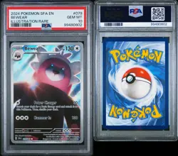 2024 POKEMON SFA EN-SHROUDED FABLE ILLUSTRATION RARE #079/064 BEWEAR PSA 10 - Image 3