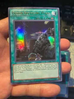 Yugioh! Fusion Recycling Plant - RATE-ENSP1 - Ultra Rare - Limited Edition NM - Image 1