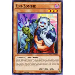 1x (EX) Uni-Zombie - SECE-EN040 - Common - 1st Edition YuGiOh - Image 1