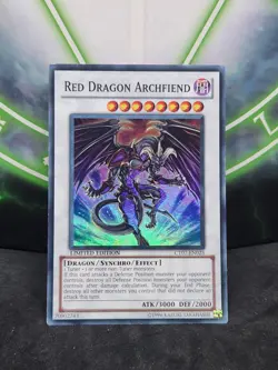 Yugioh Red Dragon Archfiend CT07-EN001 Super Rare NM - Image 1
