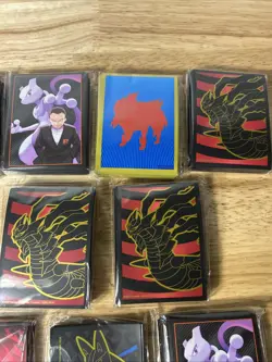Pokemon TCG Sleeve Lot of ETB & Various Card Sleeves - 7 Unopened 5 Opened - Image 3