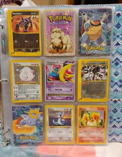 81✨ Rare Pokemon Cards Binder Collection Lot Vintage WoTC Modern Lv. X e-Series - Image 1