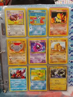 81✨ Rare Pokemon Cards Binder Collection Lot Vintage WoTC Modern Lv. X e-Series - Image 3