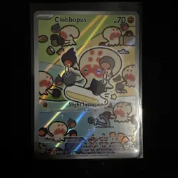 Pokemon TCG Clobbopus Holo Illustration Card 207/191SV08 Surging Sparks - Image 1