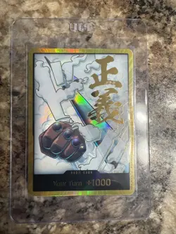 DON!! Card Smoker Gold PRB-02 FROM GODPACK THE BEST vol.2 One Piece ENGLISH - Image 2