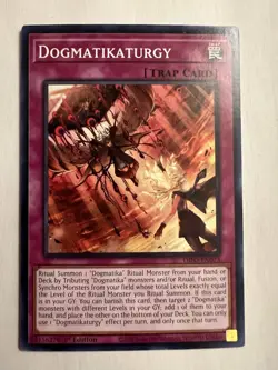 Dogmatikaturgy - DIFO-EN073 - Yugioh - 1st Edition Dimension Force Card NM - Image 1