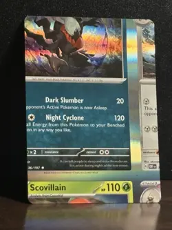 Pokemon Card Darkrai Error Miscut NFC - One Of A Kind - Image 2