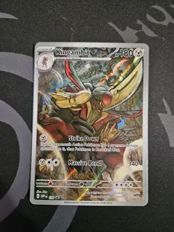 Kingambit 130 Sv: Scarlet & Violet Promo Cards Holo NM - Image 1