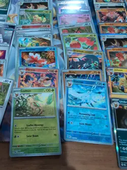 Lot Of 145 Pokemon Cards from Prismatic Evolution, Holo, Reverse Holos, Bulk - Image 4