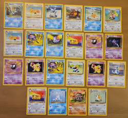 Pokemon Card Lot 1990's 22 cards - Image 1