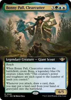 Bonny Pall, Clearcutter (Extended Art) -Foil Near Mint MTG - Image 1