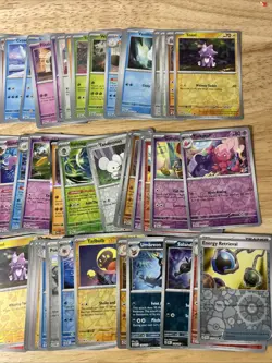Scarlet And Violet Reverse Holo English Card Lot 800+ Cards 3 lbs 9oz - Pokemon - Image 5