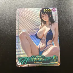 ONE PIECE Sexy Goddess Waifu Anime Doujin Card - Image 1