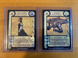 Dune CCG Eye of the Storm Lot 165 Cards Lady Jessica, Korba, Deck Box ++ More! - Image 1