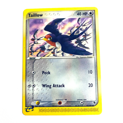 Pokemon EX Ruby & Sapphire Card - 2003 - Taillow 72/109 - LP - Image 1