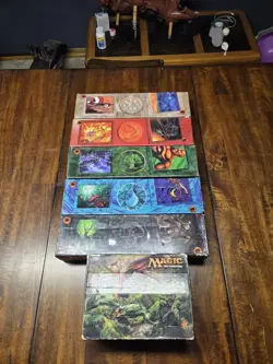 Magic the Gathering Vintage Binder Collection Card Lot 1993-2003 - Image 1
