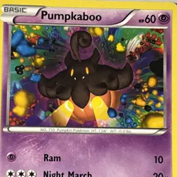 Pumpkaboo 44/119 XY Phantom Forces Mint Pokemon Card - Image 2