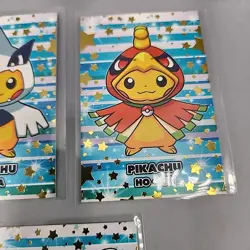 Poncho Pikachu Slowpoke Lugia Ho-Oh Gyrados Mewtwo Card Database Merry Christmas - Image 4