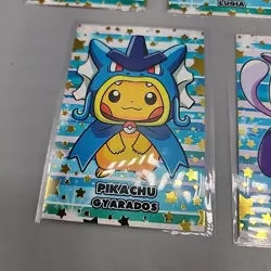 Poncho Pikachu Slowpoke Lugia Ho-Oh Gyrados Mewtwo Card Database Merry Christmas - Image 5