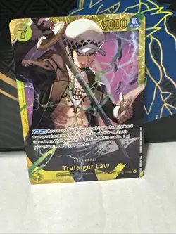 Trafalgar Law OP10-119 Secret One Piece Card Game OP10 Royal Blood ENG - Image 1