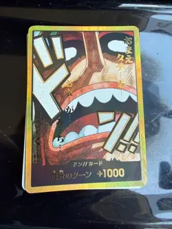 DON! Card Usopp Gold ONE PIECE Card Game Japanese MN64 - Image 1